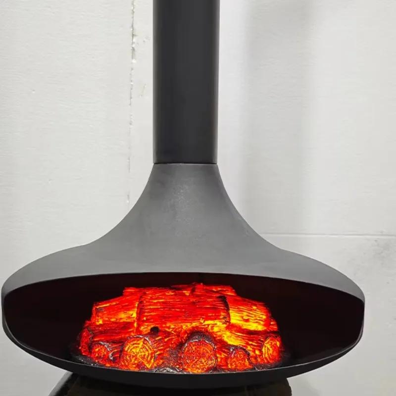 【Hot】Modern Design Indoor Suspended Steel Fireplace Stove Real Flame Decorative Wood Burning Chimney Living Room Cast Iron Mater
【Hot】Modern Design Indoor Suspended Steel Fireplace Stove Real Flame Decorative Wood Burning Chimney Living Room Cast Iron Mater