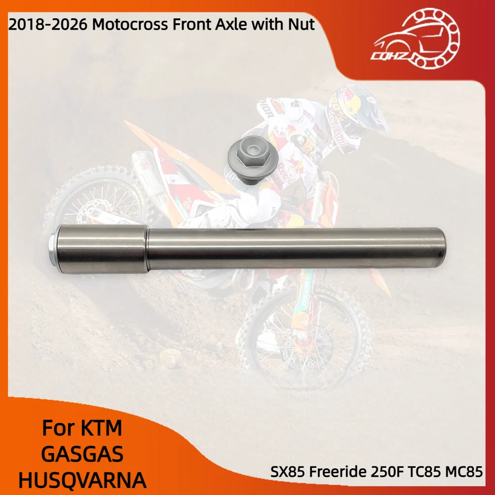 CQHZJ 2018-2026 Motocross Front Axle with Nu Motorcycle Wheel Spindle For KTM SX85 Freeride 250F HUSQVARNA TC85 GASGAS MC85
CQHZJ 2018-2026 Motocross Front Axle with Nu Motorcycle Wheel Spindle For KTM SX85 Freeride 250F HUSQVARNA TC85 GASGAS MC85