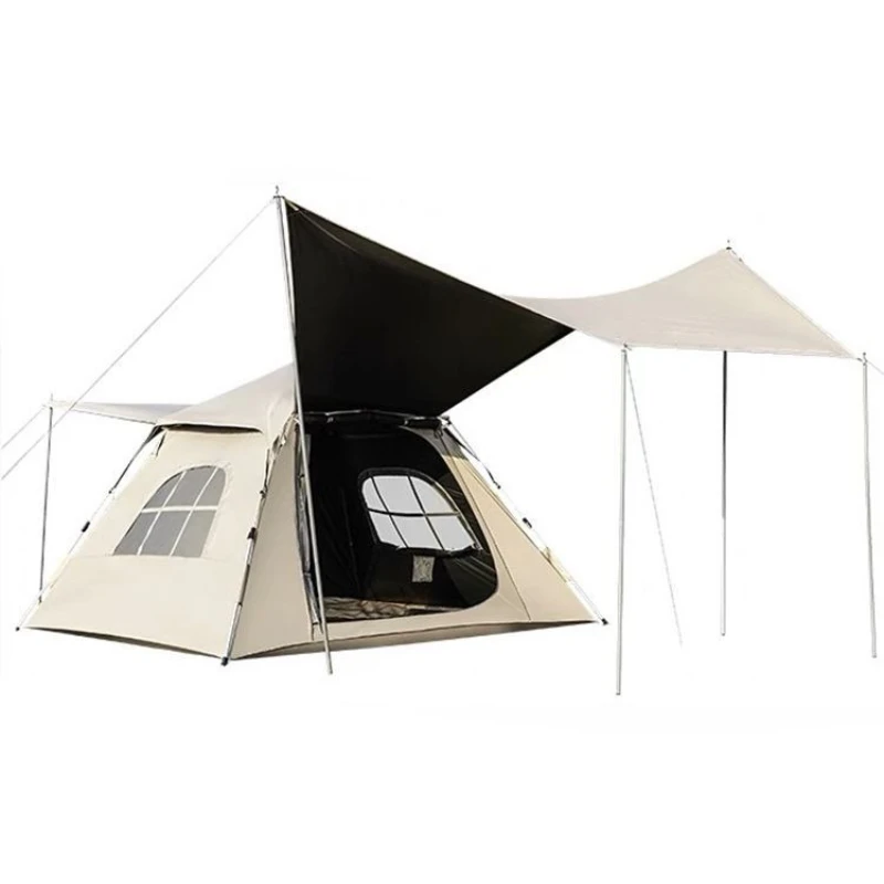 2-In-1 tent outdoor camping vinyl sunscreen integrated sunscreen 
2-In-1 tent outdoor camping vinyl sunscreen integrated sunscreen
