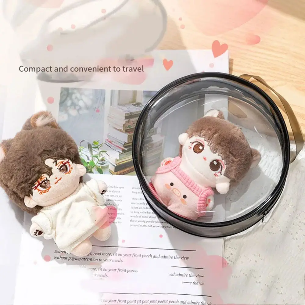 PVC Clear Outdoor Doll Bag Dustproof Round Doll Storage Pouch Clear Bag Cosmetic Storage Bag Outdoor Doll Display Bag
PVC Clear Outdoor Doll Bag Dustproof Round Doll Storage Pouch Clear Bag Cosmetic Storage Bag Outdoor Doll Display Bag