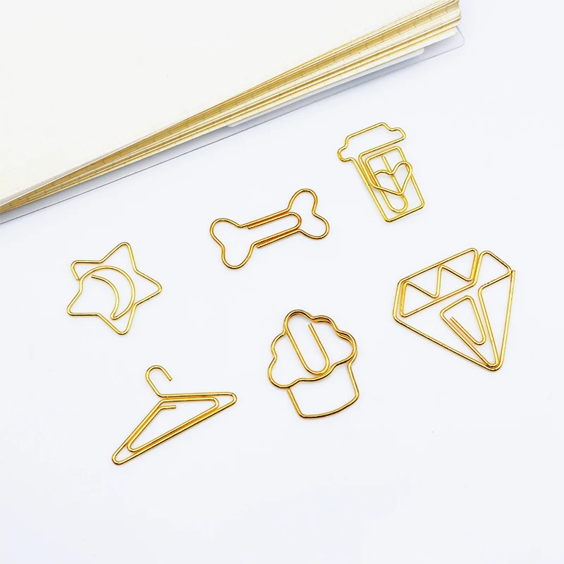 Shaped Paper Clips Decor Variety Of Optional Pins Metal Paper Clip Gold Desk Accessories Office Designed Office Metal Bookmark
Shaped Paper Clips Decor Variety Of Optional Pins Metal Paper Clip Gold Desk Accessories Office Designed Office Metal Bookmark