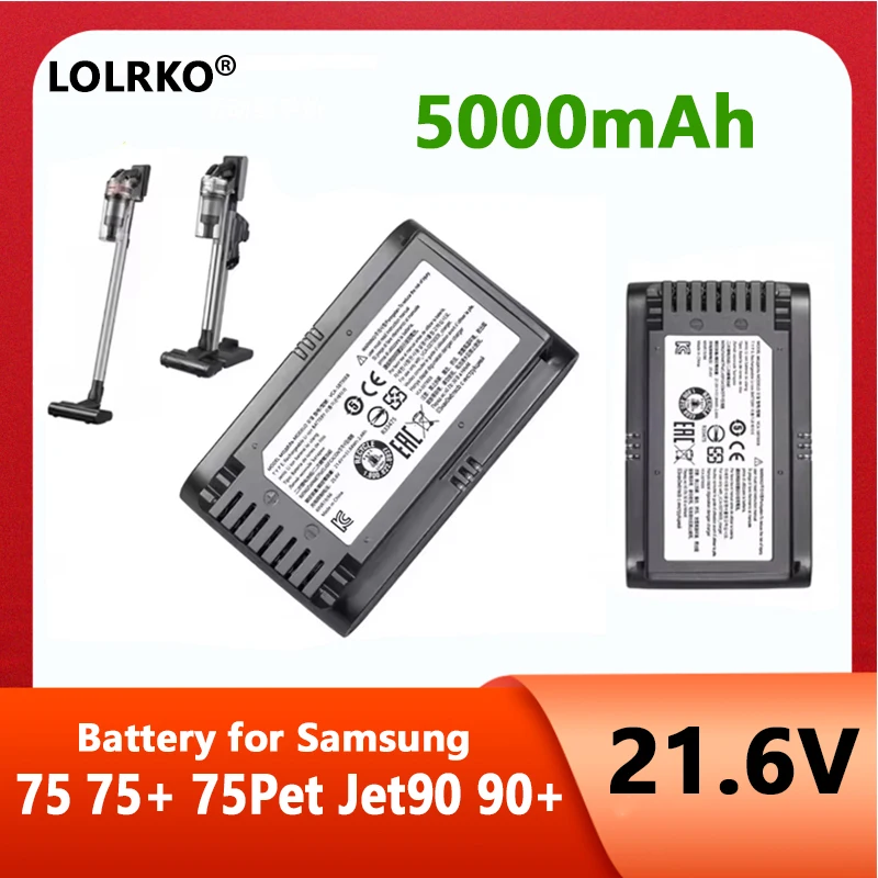 New Original for Samsung Sweeper Battery VCA-SBT90 Vs9000 Jet90 Jet75 VCA-SBT90 Cordless Handheld Vacuum Cleaner Battery
New Original for Samsung Sweeper Battery VCA-SBT90 Vs9000 Jet90 Jet75 VCA-SBT90 Cordless Handheld Vacuum Cleaner Battery
