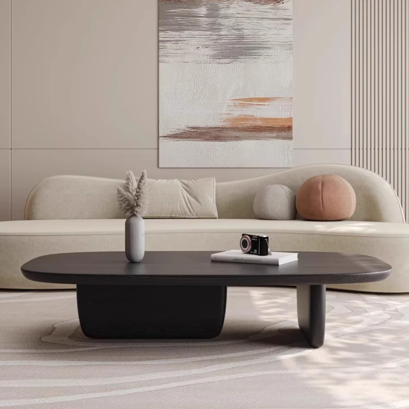 Wabi sand wind coffee table living room household small apartment modern minimalist art creative paint Internet celebrity
Wabi sand wind coffee table living room household small apartment modern minimalist art creative paint Internet celebrity