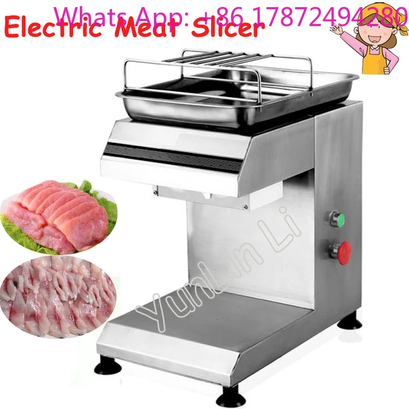 Electric Meat Slicer Home Kitchen Meat Cutter Stainless Steel Automatic Meat Cutting Machine 2-25mm Blade Thick Grinder
Electric Meat Slicer Home Kitchen Meat Cutter Stainless Steel Automatic Meat Cutting Machine 2-25mm Blade Thick Grinder