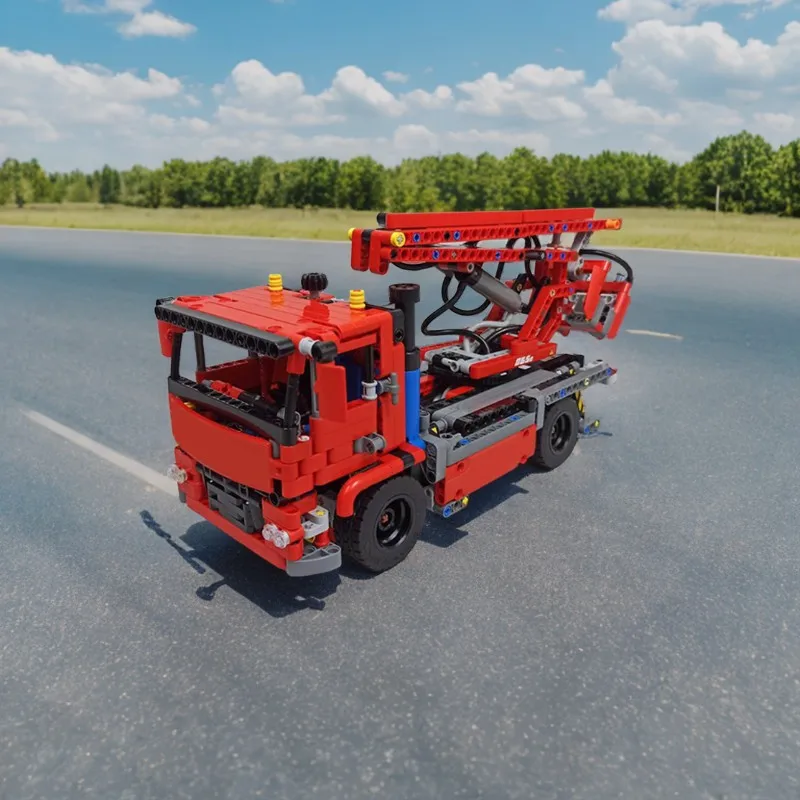 817 шт. Набор строительных блоков Technic Vehicle Moc-комплект модели Cherry Picker, сборка для дисплея
817 шт. Набор строительных блоков Technic Vehicle Moc-комплект модели Cherry Picker, сборка для дисплея