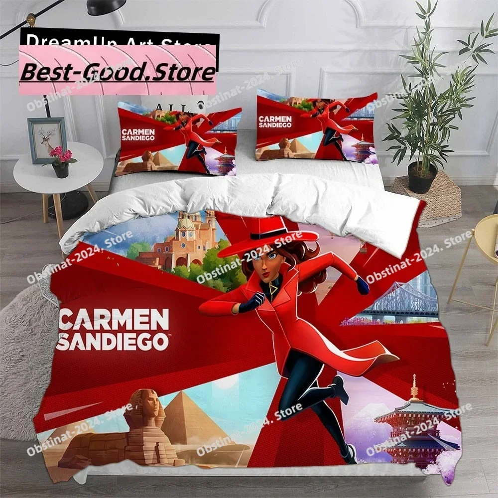 3d Printed Anime Carmen Sandiego Bedding Set Boys Girls Twin Queen King Size Duvet Cover Pillowcase Bed boys Adults Home Textile
3d Printed Anime Carmen Sandiego Bedding Set Boys Girls Twin Queen King Size Duvet Cover Pillowcase Bed boys Adults Home Textile