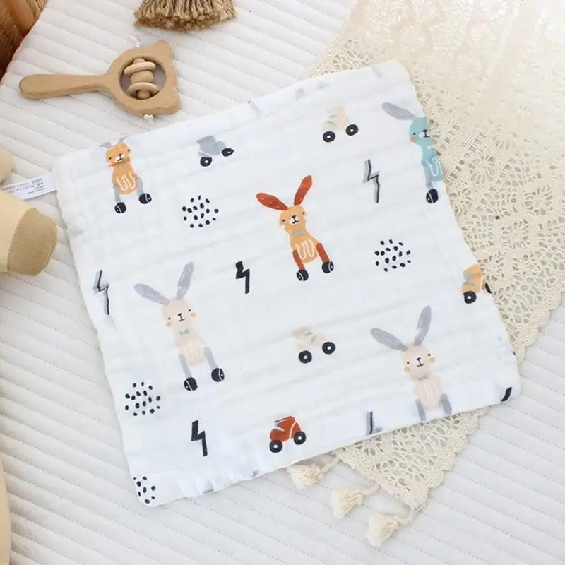 CORB Soft Absorbent 6 Layer Cotton Infant Drooling Towel Cartoon Print 30cm Square
CORB Soft Absorbent 6 Layer Cotton Infant Drooling Towel Cartoon Print 30cm Square