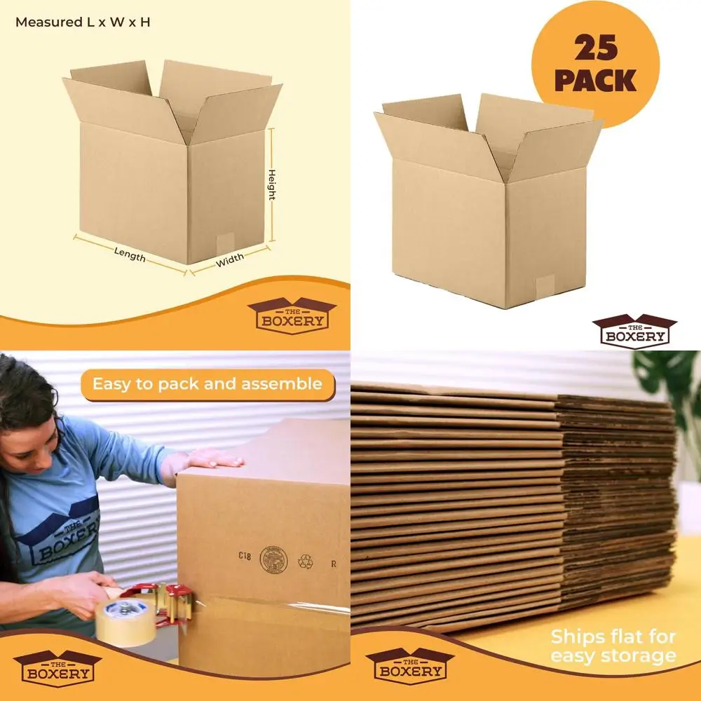 4x4x24 Brown Corrugated Cardboard Boxes, 25-Pack for Shipping, Packing, Moving, Storage - Durable, Eco-Friendly, Recyclable, Mad
4x4x24 Brown Corrugated Cardboard Boxes, 25-Pack for Shipping, Packing, Moving, Storage - Durable, Eco-Friendly, Recyclable, Mad