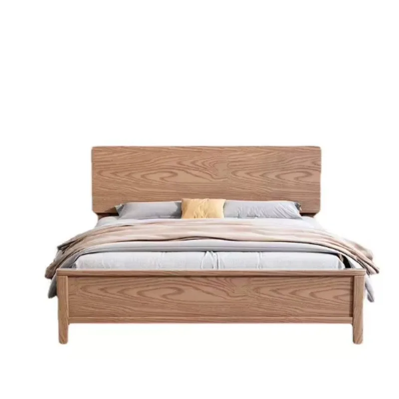 High quality solid wood bed, modern durable bedroom furniture, comfortable headboard furniture
High quality solid wood bed, modern durable bedroom furniture, comfortable headboard furniture