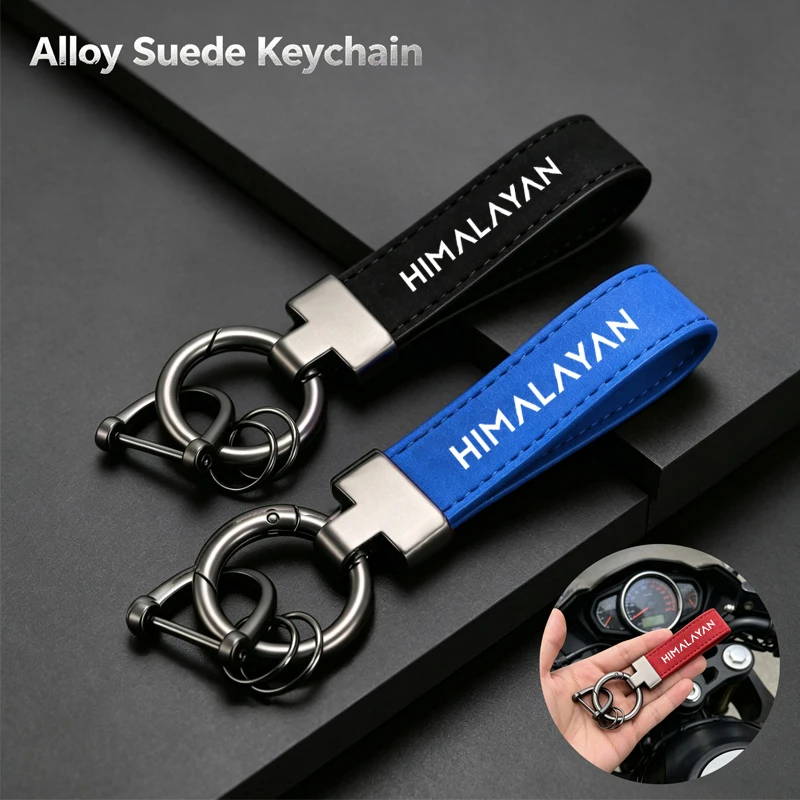 Motorcycle Deluxe Keyring High-Grade Leather Suede Keychain Accessories For Royal Enfield Himalayan 411 450 HIMALAYAN 450
Motorcycle Deluxe Keyring High-Grade Leather Suede Keychain Accessories For Royal Enfield Himalayan 411 450 HIMALAYAN 450