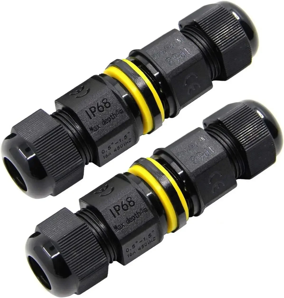 2pcs Waterproof Outdoor IP68 Electrical Cable Connector 2P3P4P M20 Plug 5-11mm Terminal Block External Power Cord Junction Box
2pcs Waterproof Outdoor IP68 Electrical Cable Connector 2P3P4P M20 Plug 5-11mm Terminal Block External Power Cord Junction Box