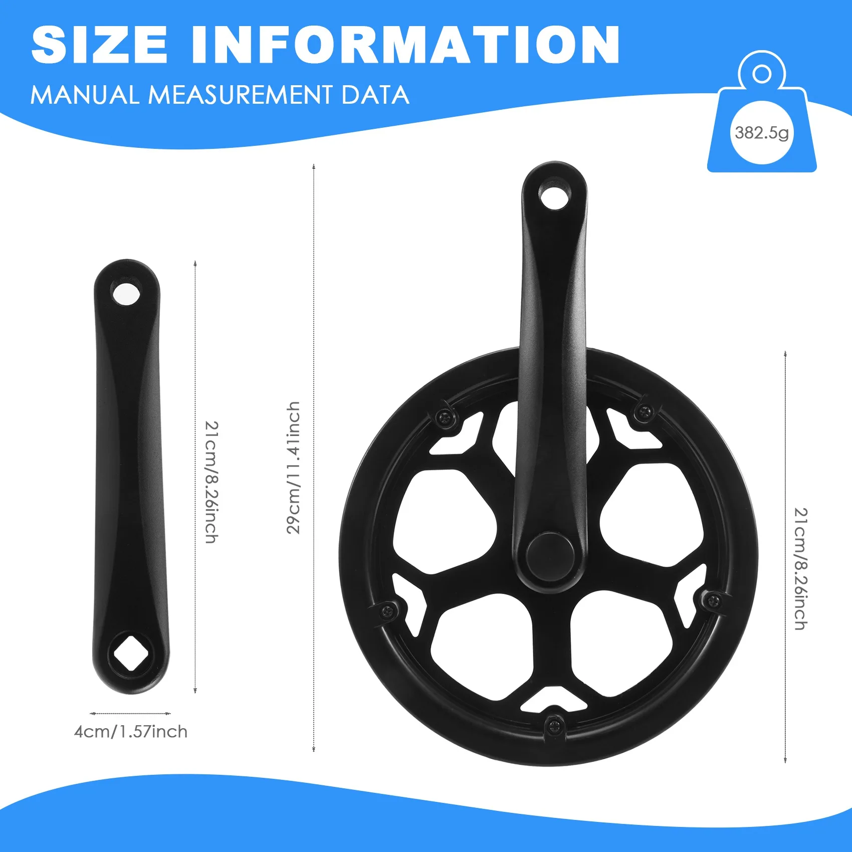 ABHS-Folding Bike Crankset 48T Square Hole 170Mm Cnc Crankset Bicycle Crank Set Sprocket
ABHS-Folding Bike Crankset 48T Square Hole 170Mm Cnc Crankset Bicycle Crank Set Sprocket
