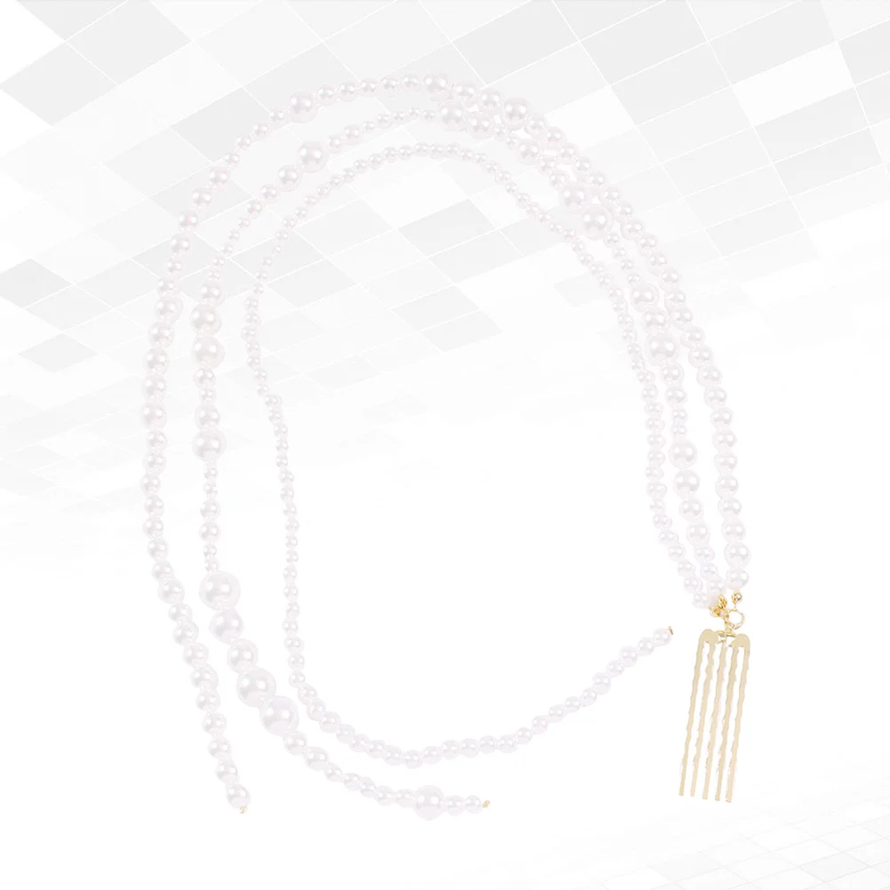 1Pcs Pearl String Hairpin Long Hair Clip Attractive Hair Decoration for Wedding Party Daily Life Women Long Hairpin
1Pcs Pearl String Hairpin Long Hair Clip Attractive Hair Decoration for Wedding Party Daily Life Women Long Hairpin