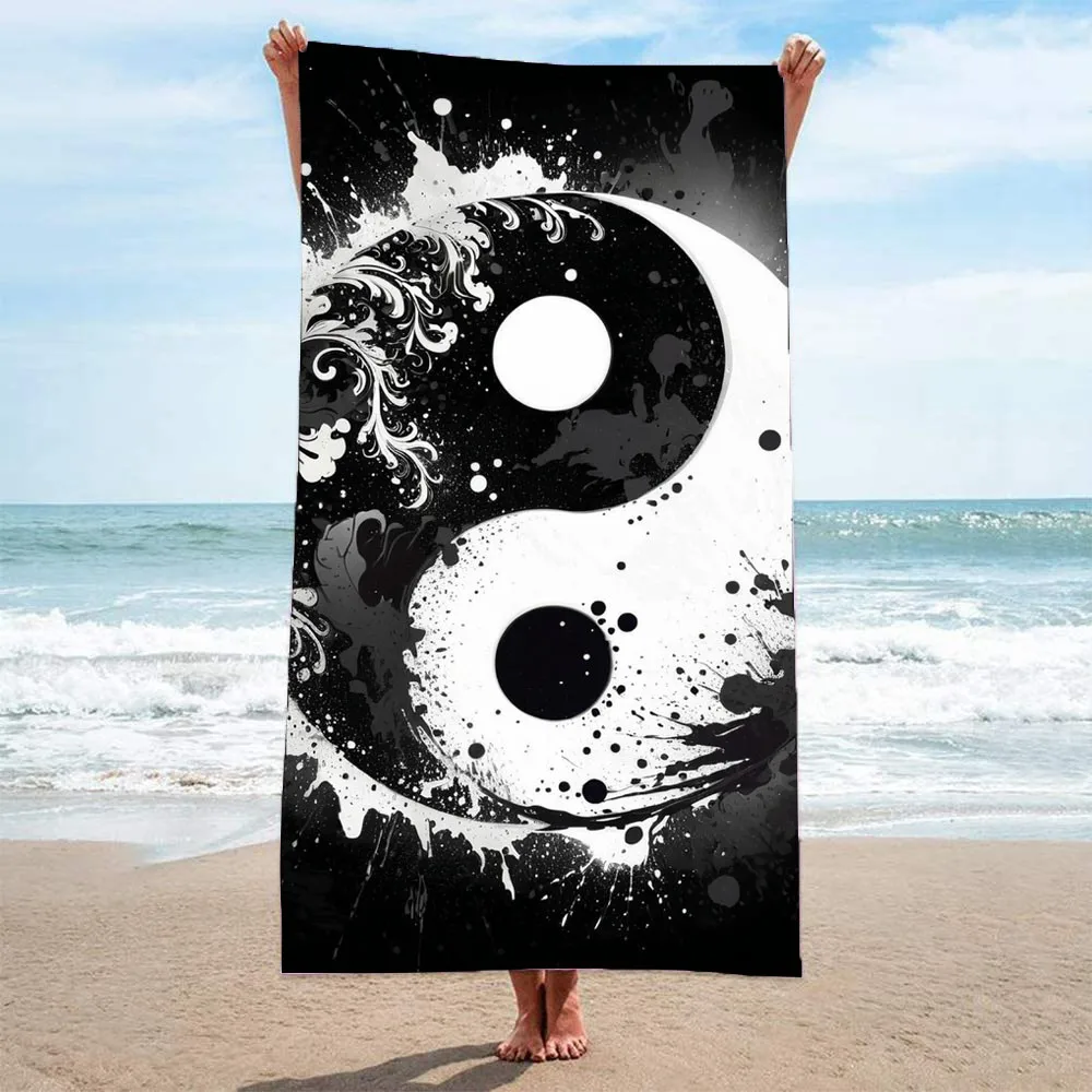 Chinese Culture Tai Chi Yin and Yang Large beach towel,microfiber,spa,surf,swim,gym sports,wholesale,holiday gift,drop shipping
Chinese Culture Tai Chi Yin and Yang Large beach towel,microfiber,spa,surf,swim,gym sports,wholesale,holiday gift,drop shipping