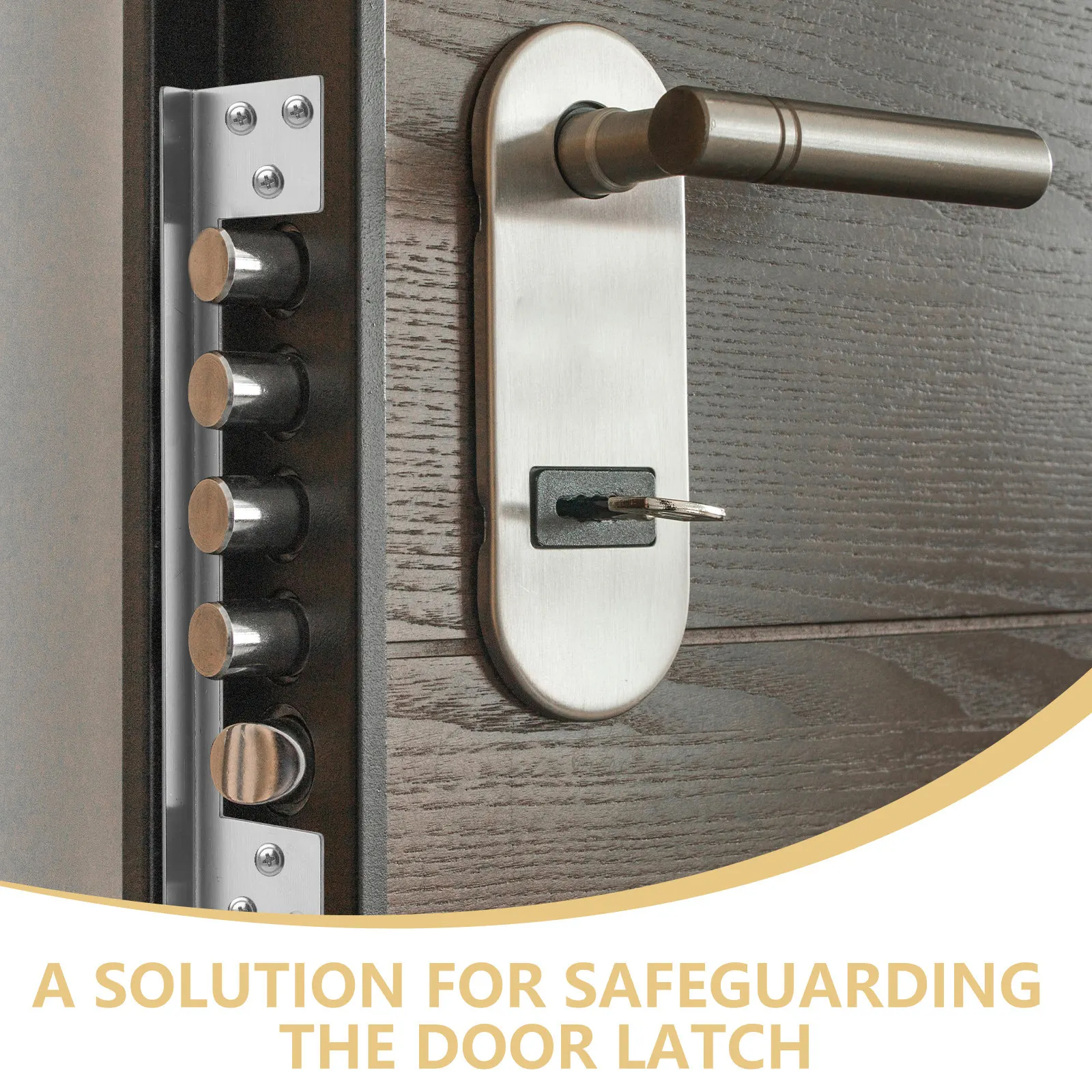 Защитная накладка из нержавеющей стали для дверных замков, усиленная защита для наружных распашных дверей, защита для дверных ручек
Защитная накладка из нержавеющей стали для дверных замков, усиленная защита для наружных распашных дверей, защита для дверных ручек