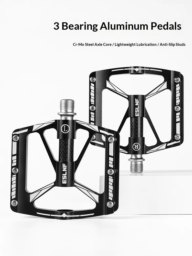 Ultra Light 3 Bearings Bicycle Pedal Aluminum Alloy Axle Anti Slip Pedal MTB Road Portable Pedal Cycling Parts Bike Accessories
Ultra Light 3 Bearings Bicycle Pedal Aluminum Alloy Axle Anti Slip Pedal MTB Road Portable Pedal Cycling Parts Bike Accessories