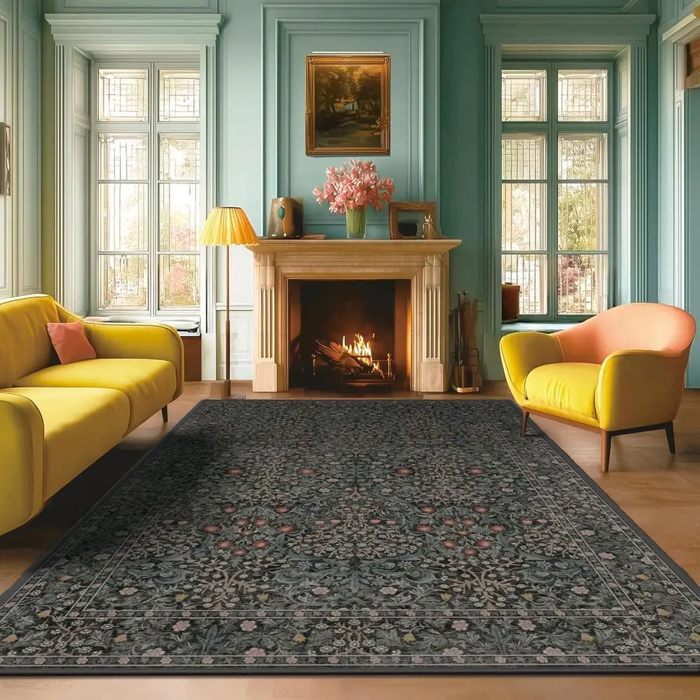 Green Washable 8x10 Area Rugs for Living Room and Bedroom
Green Washable 8x10 Area Rugs for Living Room and Bedroom