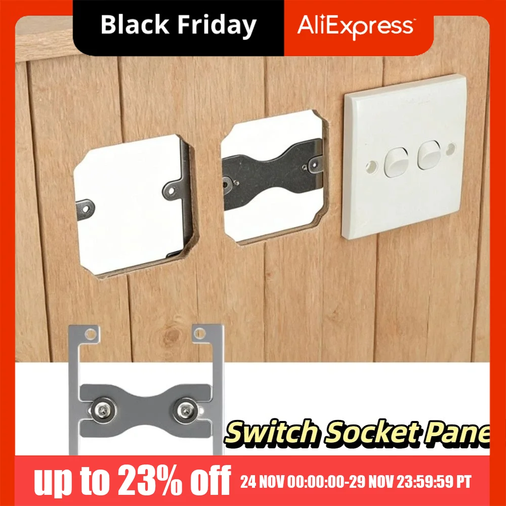 Stainless Steel Switch Fixing Plate Precise Positioning Cyclic Use Switch Socket Panel Acrylic Material Sturdy Construction
Stainless Steel Switch Fixing Plate Precise Positioning Cyclic Use Switch Socket Panel Acrylic Material Sturdy Construction