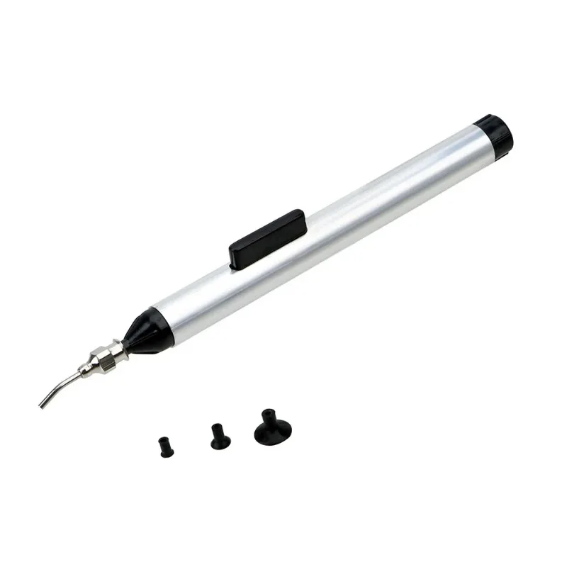 Pen Type Vacuum Suction Pen Anti-Static IC Chip Picker with 3 Nozzles for SMD Component Phone Motherboard Repair DIY
Pen Type Vacuum Suction Pen Anti-Static IC Chip Picker with 3 Nozzles for SMD Component Phone Motherboard Repair DIY