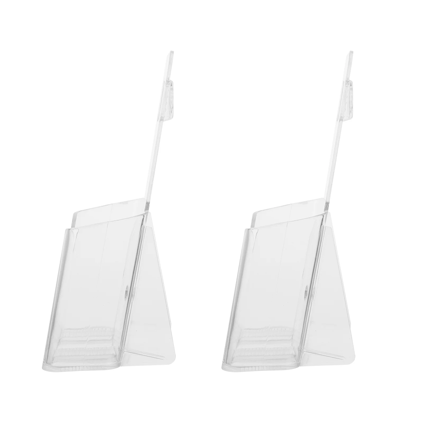 2 Pcs Transparent Catalog Shelf Document Boxes Decorative Storage Desk Hanging File Display Office Stands Acrylic Racks
2 Pcs Transparent Catalog Shelf Document Boxes Decorative Storage Desk Hanging File Display Office Stands Acrylic Racks