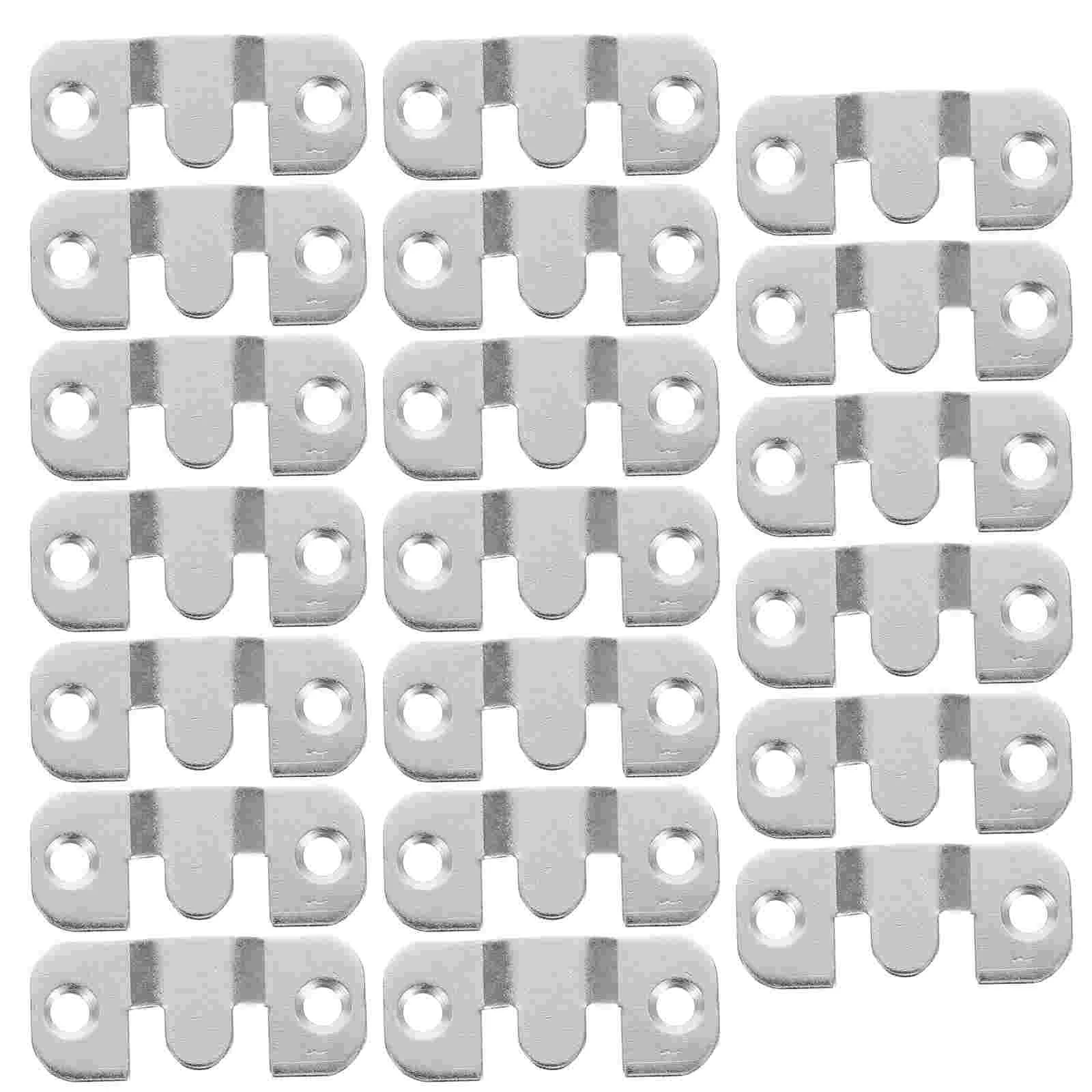20 PCS Small Photo Frame Hanging Picture Back Buckle Furniture Connector Iron Brackets
20 PCS Small Photo Frame Hanging Picture Back Buckle Furniture Connector Iron Brackets