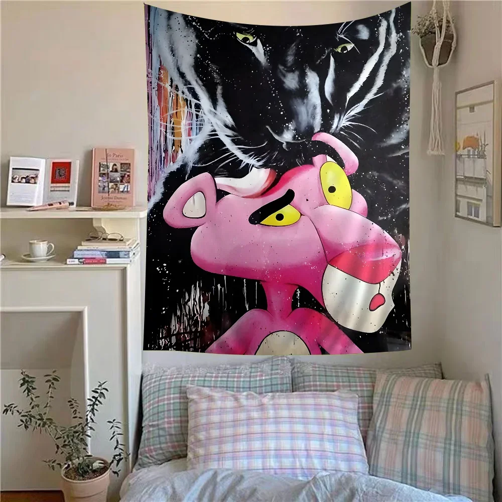 Graffitti Street Art Pink Leopard Animal Cartoon Tapestry Art Science Fiction Room Home Decor Wall Hanging Sheets
Graffitti Street Art Pink Leopard Animal Cartoon Tapestry Art Science Fiction Room Home Decor Wall Hanging Sheets