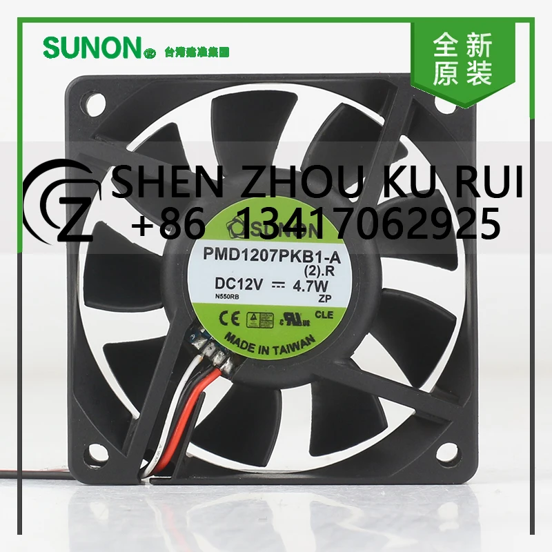 Sunon 5 В 24 В 48 В постоянного тока 12 В 4,7 Вт AC EC 7020 70X70X20MM 7 см Компьютерный процессор Шасси с большим объемом воздуха трехпроводной охлаждающий вентилятор PMD1207PKB1-A
Sunon 5 В 24 В 48 В постоянного тока 12 В 4,7 Вт AC EC 7020 70X70X20MM 7 см Компьютерный процессор Шасси с большим объемом воздуха трехпроводной охлаждающий вентилятор PMD1207PKB1-A