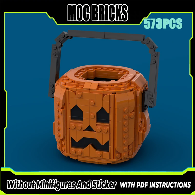 Изысканная новая художественная модель строительных блоков MOC, ведро с тыквой на Хэллоуин | Технология держателя ручки, модульная детская игрушка, сборка своими руками
Изысканная новая художественная модель строительных блоков MOC, ведро с тыквой на Хэллоуин | Технология держателя ручки, модульная детская игрушка, сборка своими руками