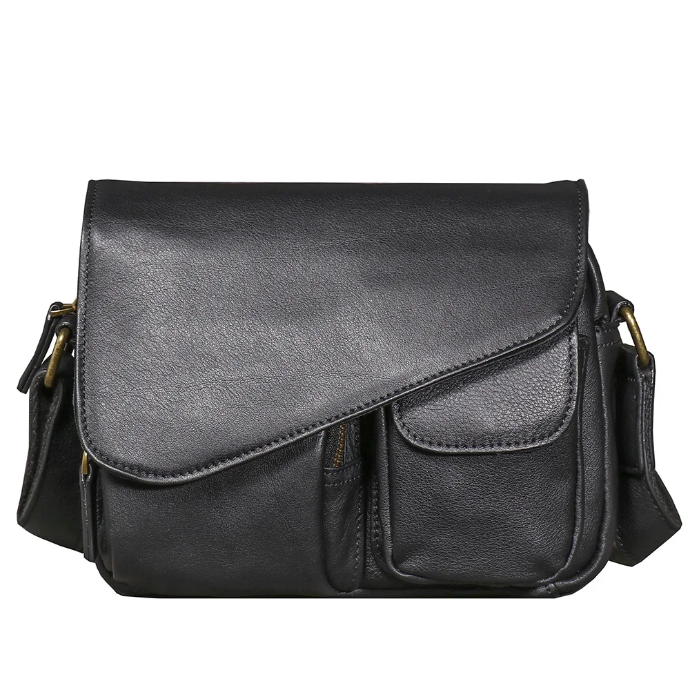 New Men's Genuine Leather Crossbody Bag Top Grain Cowhide Casual Shoulder Bag Messenger Bag for Business Travel 
New Men's Genuine Leather Crossbody Bag Top Grain Cowhide Casual Shoulder Bag Messenger Bag for Business Travel