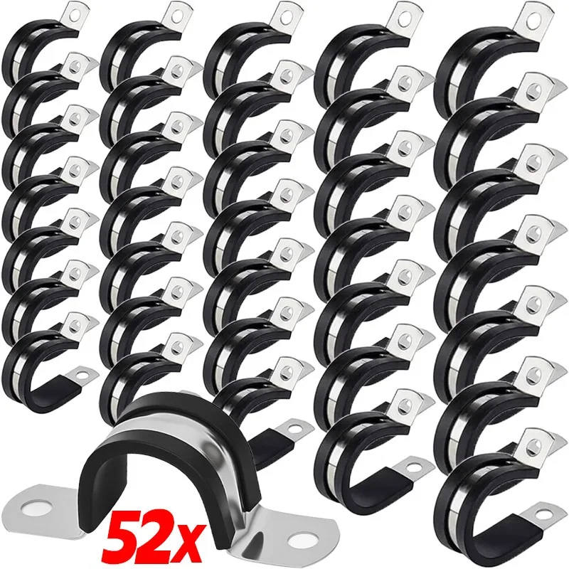 Монтажные кабельные хомуты с подкладкой из нержавеющей стали для фиксированных креплений, зажим для шланга, хомуты для труб R-типа, наборы подушек
Монтажные кабельные хомуты с подкладкой из нержавеющей стали для фиксированных креплений, зажим для шланга, хомуты для труб R-типа, наборы подушек