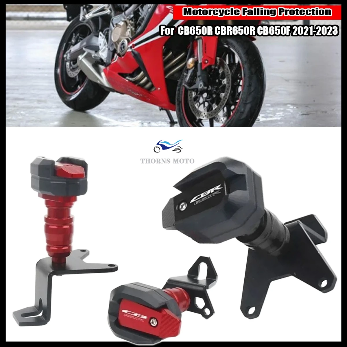Защитная рамка для мотоцикла, слайдер, обтекатель, защита от ударов для HONDA CB650R CBR650R CB650F 2021 2022 2023 CB
Защитная рамка для мотоцикла, слайдер, обтекатель, защита от ударов для HONDA CB650R CBR650R CB650F 2021 2022 2023 CB
