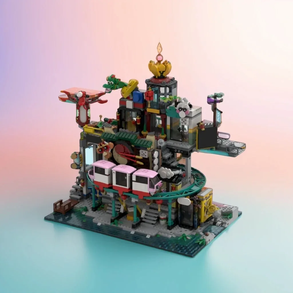 590 шт. Moc City of Lanterns, платформа «сделай сам», платформа с подсветкой, образовательная модель, строительные блоки, игрушки на день рождения, подарок для фанатов
590 шт. Moc City of Lanterns, платформа «сделай сам», платформа с подсветкой, образовательная модель, строительные блоки, игрушки на день рождения, подарок для фанатов