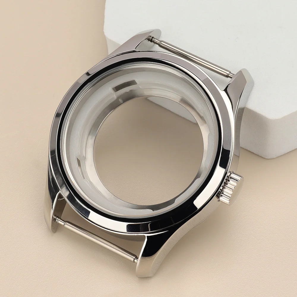 42mm Silver Watch Case Waterproof for NH35 NH36 NH34 NH38 NH70 NH72 Movement Watch Accessories 34.5mm Dial Transparent Backcover
42mm Silver Watch Case Waterproof for NH35 NH36 NH34 NH38 NH70 NH72 Movement Watch Accessories 34.5mm Dial Transparent Backcover