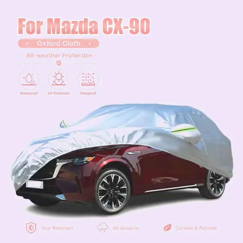 For Mazda CX-90 Full Car Cover Reflective Strips Waterproof Snowproof Dustproof UV Protection Exterior Accessories
For Mazda CX-90 Full Car Cover Reflective Strips Waterproof Snowproof Dustproof UV Protection Exterior Accessories