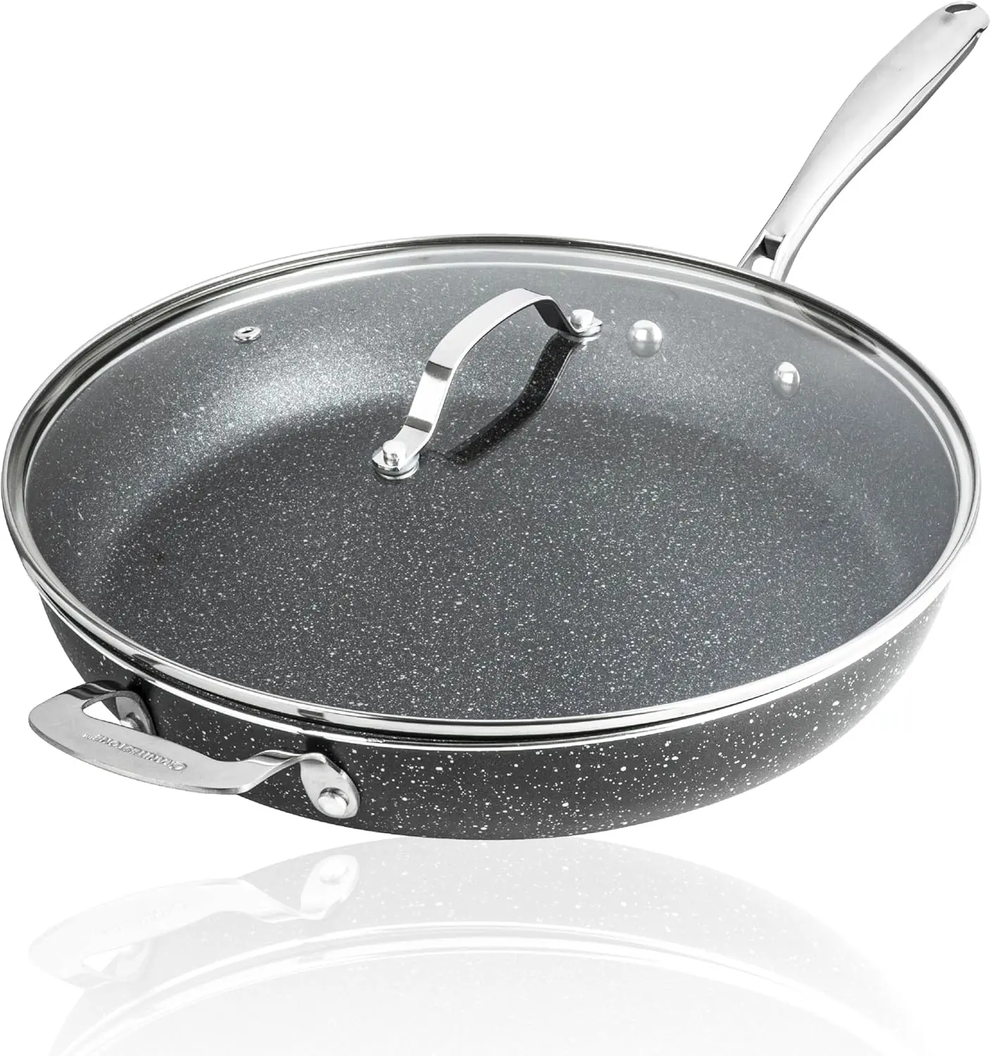 14 Inch Large Ceramic Non-Stick Frying Pan with Lid, Oven & Dishwasher Safe, PFAS Free for Healthy Cooking
14 Inch Large Ceramic Non-Stick Frying Pan with Lid, Oven & Dishwasher Safe, PFAS Free for Healthy Cooking