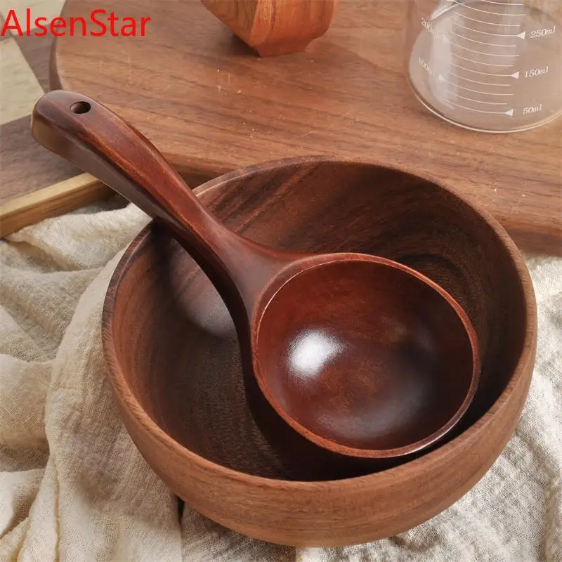 Korean Style Wooden Spoon, Water Ladle, Japanese Rice Spoon, Household Long Handle, Soup Spoon, Kitchen Tableware Supplies
Korean Style Wooden Spoon, Water Ladle, Japanese Rice Spoon, Household Long Handle, Soup Spoon, Kitchen Tableware Supplies