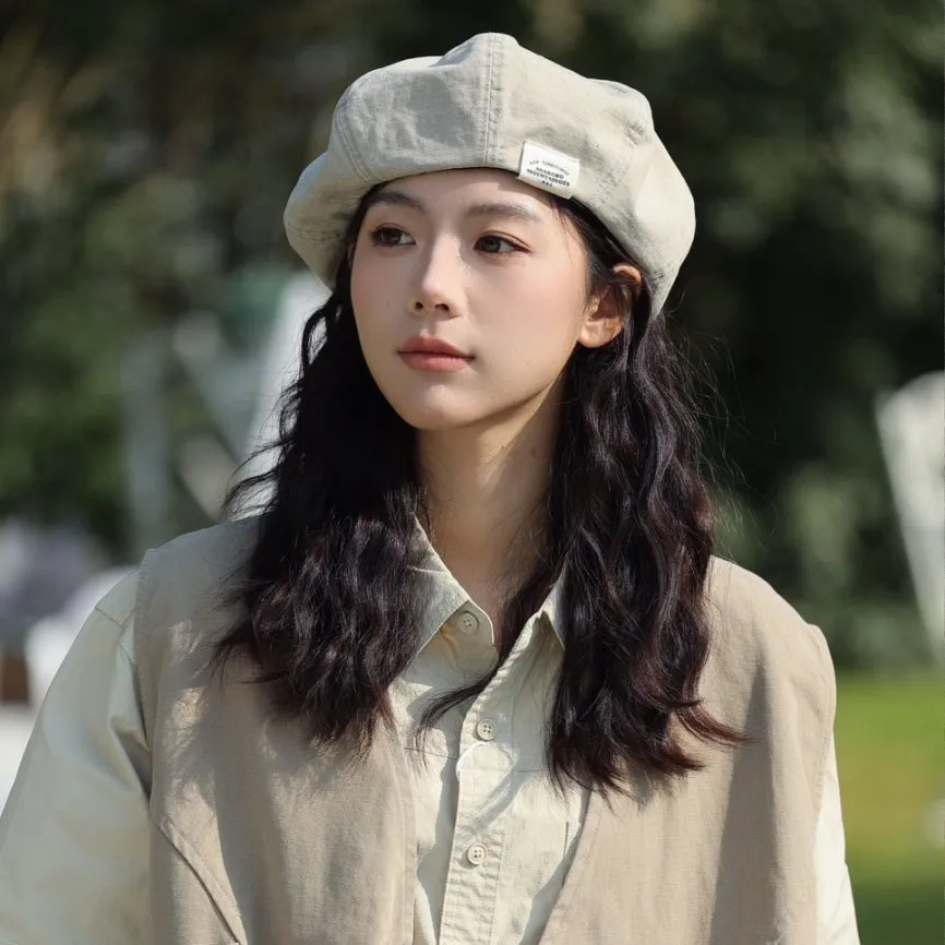Harajuku Style Washing Process Thin Retro Literary Octagonal Berets Cap for Women Show Face Small Spring Summer Casual Versatile
Harajuku Style Washing Process Thin Retro Literary Octagonal Berets Cap for Women Show Face Small Spring Summer Casual Versatile