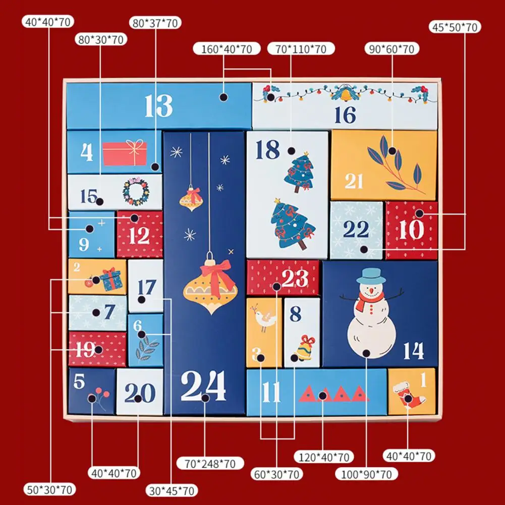 Christmas Gift Box Set Advent Calendar for Kids Christmas Advent Calendar Set for Boys Girls Teens Adults 24 Days of Surprises
Christmas Gift Box Set Advent Calendar for Kids Christmas Advent Calendar Set for Boys Girls Teens Adults 24 Days of Surprises