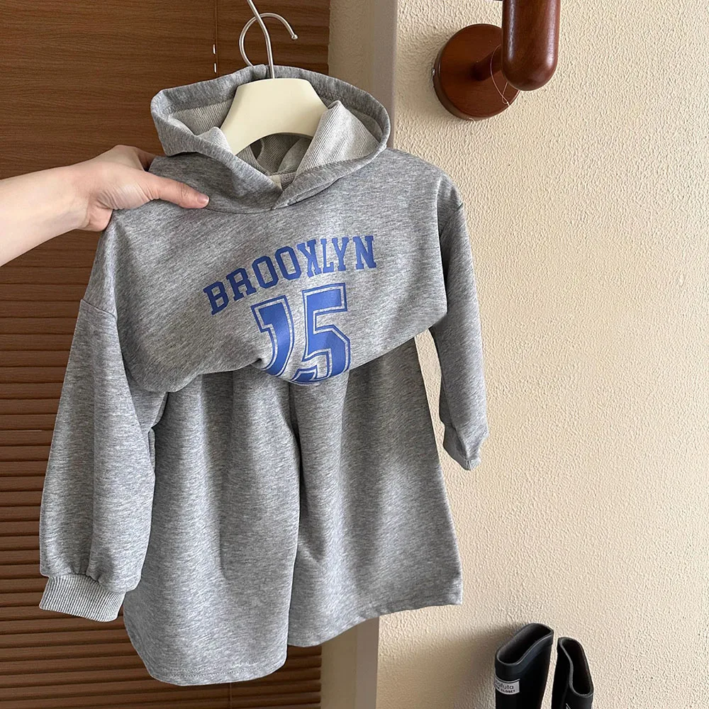Casual Loose Children Hoodie Clothes Sets Spring Autumn Girls Boys Hooded Sweatshirts Tops+Pants 2Pcs Kids Outfit Suit 1-8 Y
Casual Loose Children Hoodie Clothes Sets Spring Autumn Girls Boys Hooded Sweatshirts Tops+Pants 2Pcs Kids Outfit Suit 1-8 Y