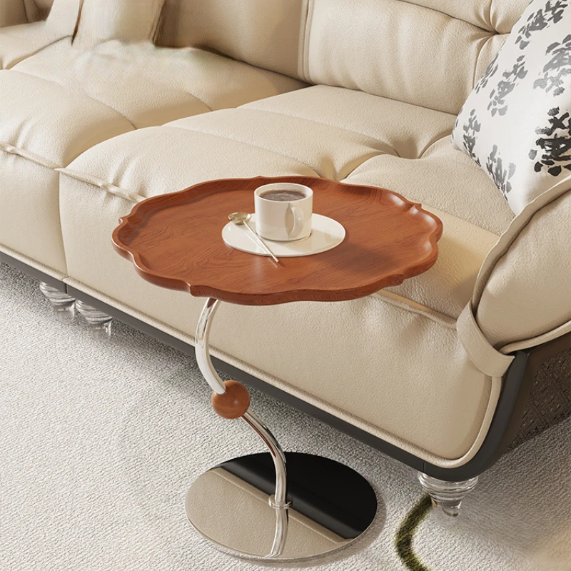Vintage small coffee table, living room, home sofa corner table, solid wood shaped design, silk rain edge table
Vintage small coffee table, living room, home sofa corner table, solid wood shaped design, silk rain edge table