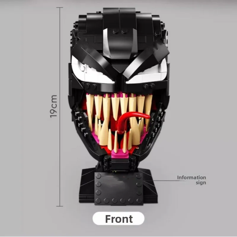 Cool Venom Building Block 3D Model Mini Brick Toy for Home DecorSpiderman Ironman Darth Vader Head Assembly Marvel Super Heroes
Cool Venom Building Block 3D Model Mini Brick Toy for Home DecorSpiderman Ironman Darth Vader Head Assembly Marvel Super Heroes