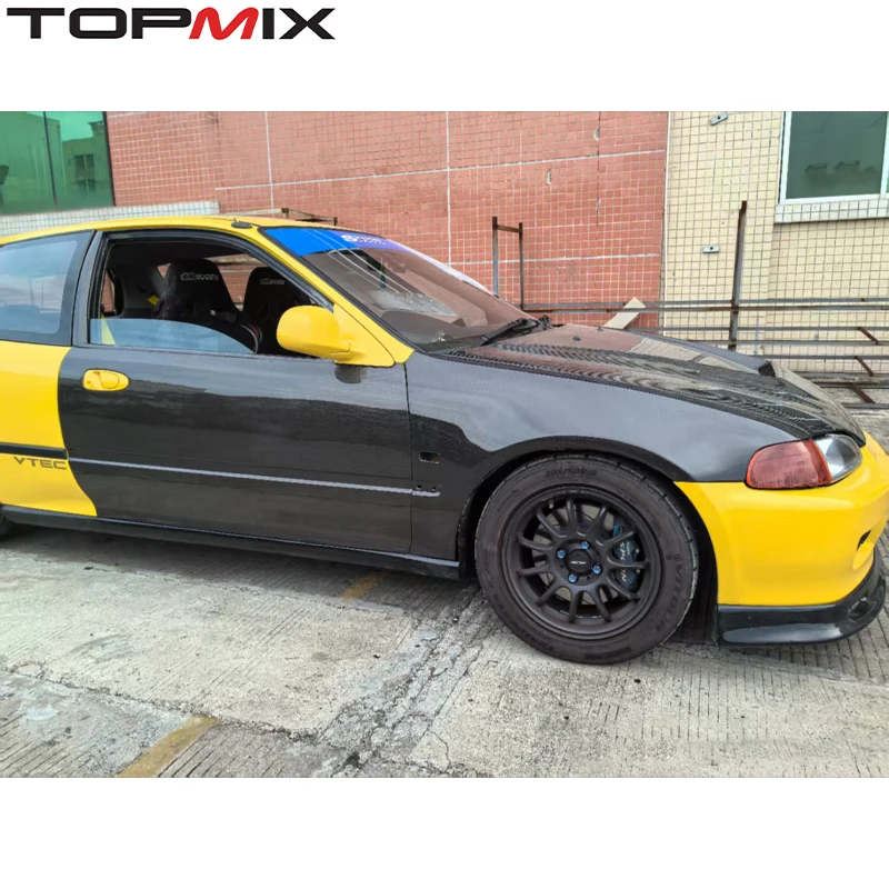 For Honda Civic EG (1991-1995) OEM-Style Lightweight Carbon Fiber Car Door
For Honda Civic EG (1991-1995) OEM-Style Lightweight Carbon Fiber Car Door