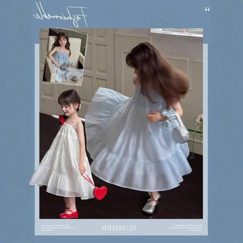 Girls' Summer Dress New Fashionable Ruffle Strap Beach Princess Dress Trendy Toddler One-Piece Wholesale
Girls' Summer Dress New Fashionable Ruffle Strap Beach Princess Dress Trendy Toddler One-Piece Wholesale