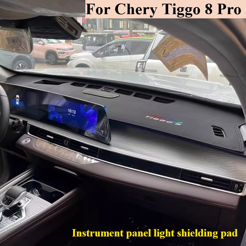 For Chery Tiggo 8 Pro Dashboard Sunshade Pad Sun Protection Pad Interior Leather Protection Light Avoiding Mat Car Modification
For Chery Tiggo 8 Pro Dashboard Sunshade Pad Sun Protection Pad Interior Leather Protection Light Avoiding Mat Car Modification