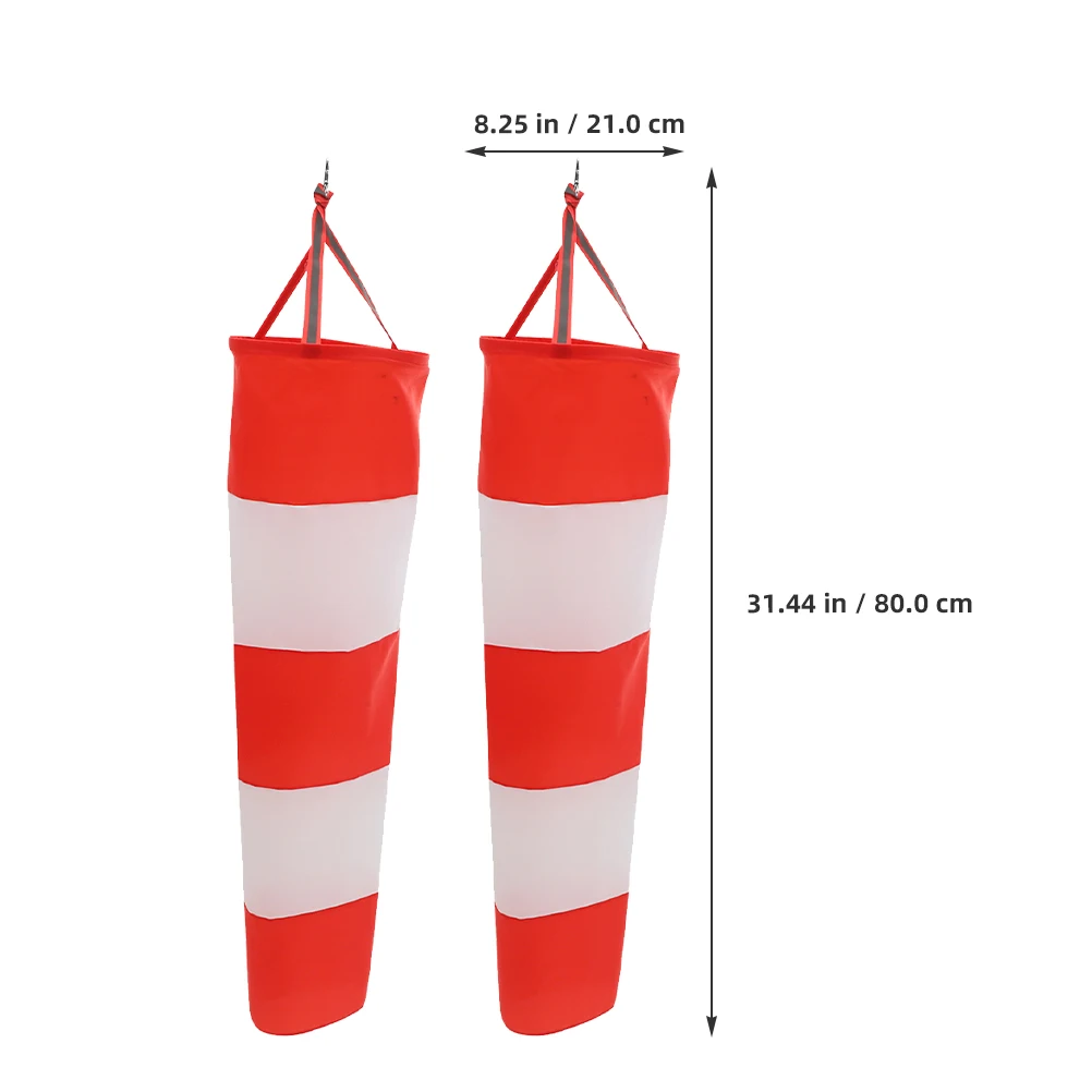 2pcs Waterproof Warning Flag Wind Direction Indicator Windsocks Outdoor Oxford Cloth Lightweight Durable Hanging Decor Windsock
2pcs Waterproof Warning Flag Wind Direction Indicator Windsocks Outdoor Oxford Cloth Lightweight Durable Hanging Decor Windsock