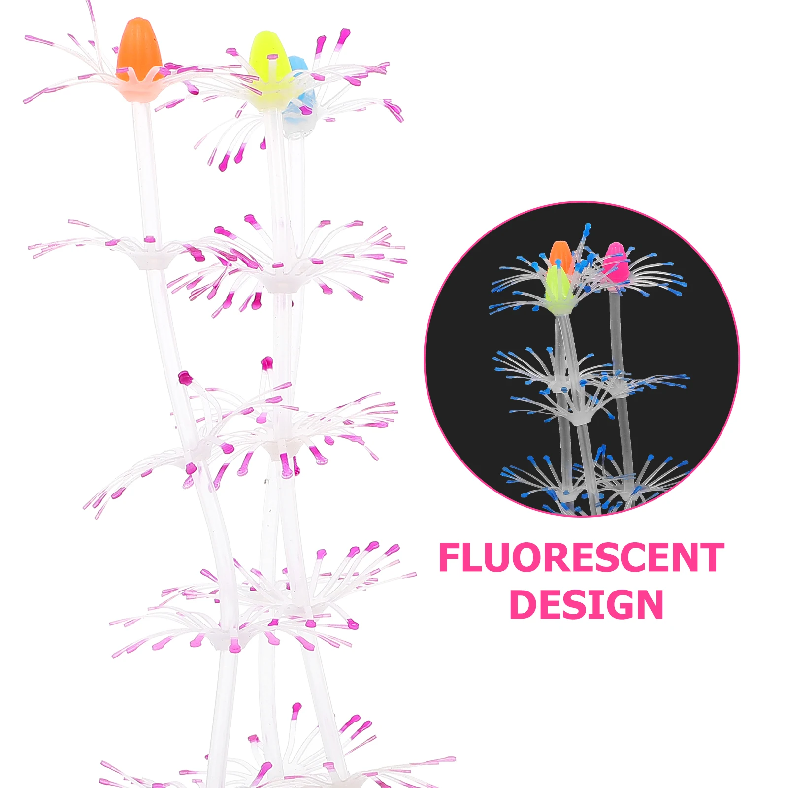 Simulation Figurine Fluorescent Glowing Kelp Aquarium Decor Faux Coral Landscape Fish Tank Enhancement Underwater Pet Artificial
Simulation Figurine Fluorescent Glowing Kelp Aquarium Decor Faux Coral Landscape Fish Tank Enhancement Underwater Pet Artificial