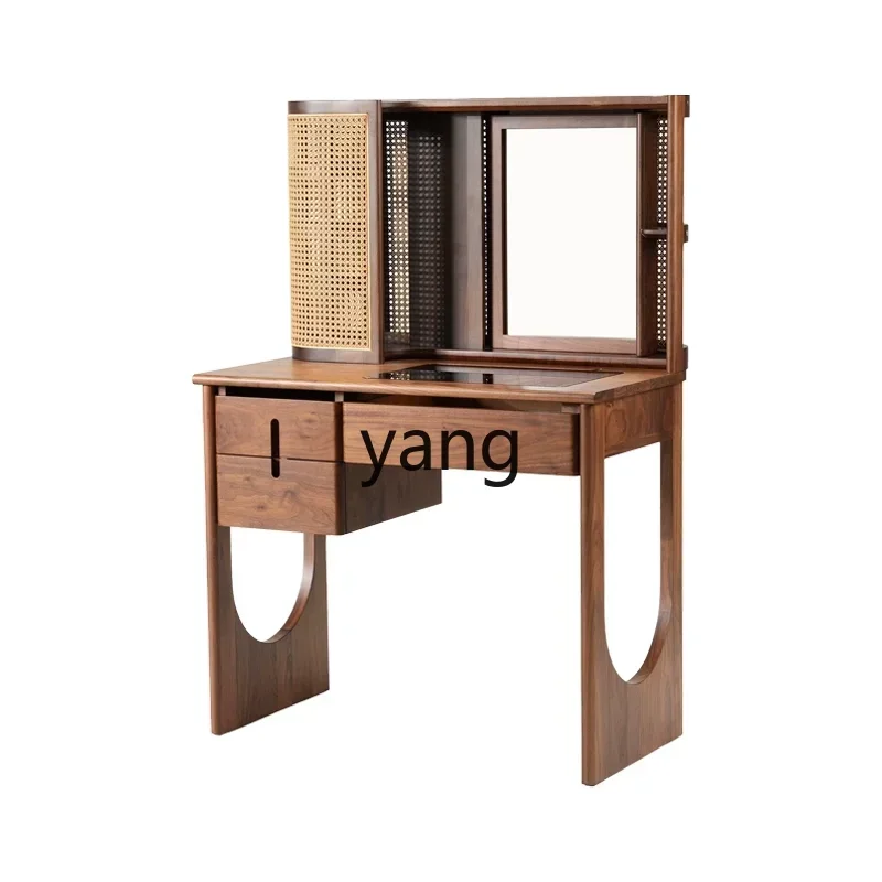 LH retro rattan dresser bedroom storage integrated small apartment makeup table
LH retro rattan dresser bedroom storage integrated small apartment makeup table