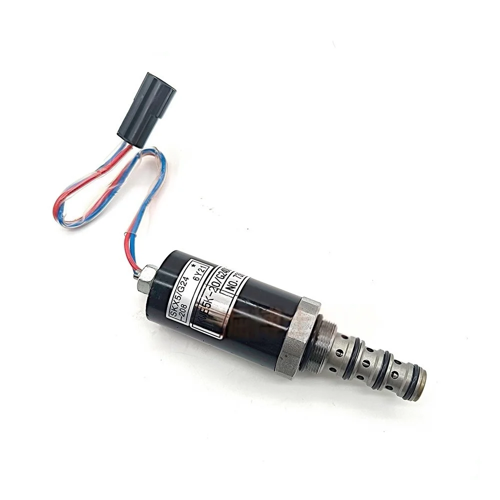 Liugong Lux Excavator Hydraulic Pump Proportional Rotary Solenoid Valve KWE5K-20/G24D07 Accessory for Construction Equipment
Liugong Lux Excavator Hydraulic Pump Proportional Rotary Solenoid Valve KWE5K-20/G24D07 Accessory for Construction Equipment