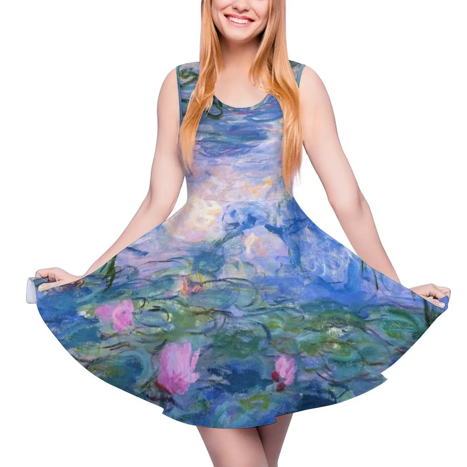 Water Lilies Monet Sleeveless Dress Dress for pregnant women evening dress women Women"s dresses women"s luxury party
Water Lilies Monet Sleeveless Dress Dress for pregnant women evening dress women Women"s dresses women"s luxury party