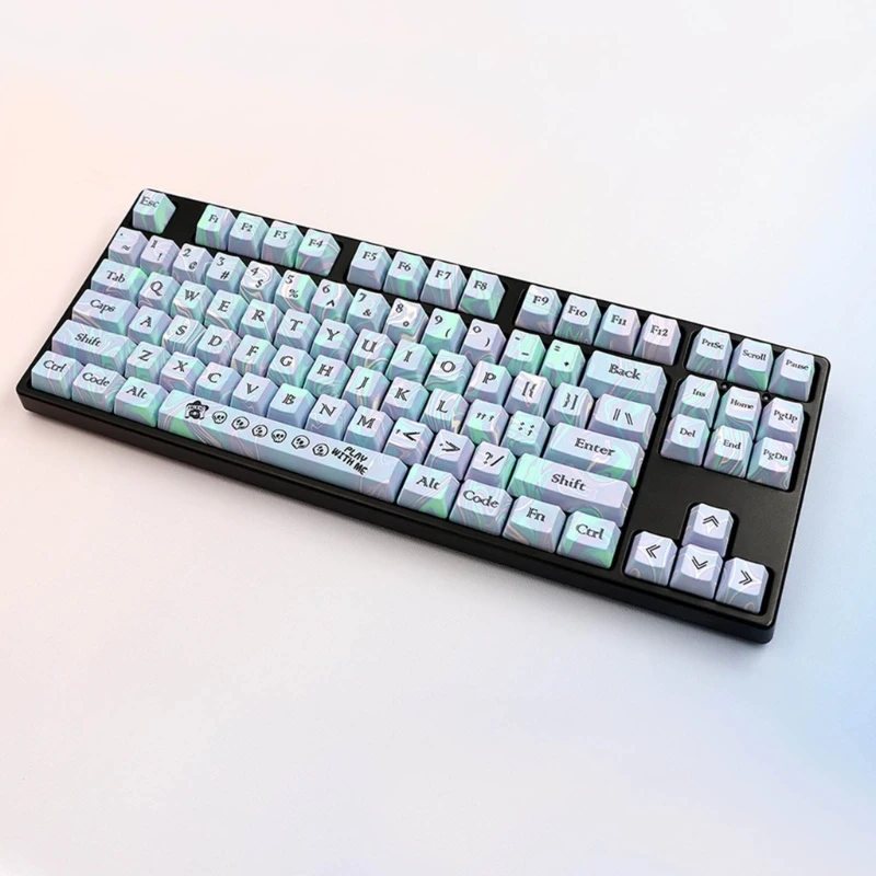 T8WC Keycaps Set 112pcs OEM ANSI PBT Dye-Subbed Keycap for Mechanical Keyboard
T8WC Keycaps Set 112pcs OEM ANSI PBT Dye-Subbed Keycap for Mechanical Keyboard